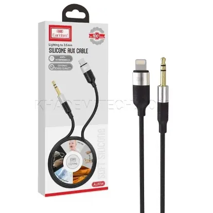کابل صدا آیفون مدل EARLDOM AUX54 AUX طول 1 متر