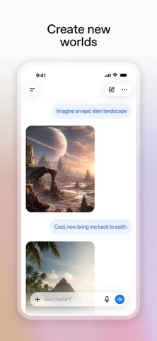 چتجیپیتی (ChatGPT) – دستیار هوش مصنوعی OpenAI برای iOS، تصویر 1