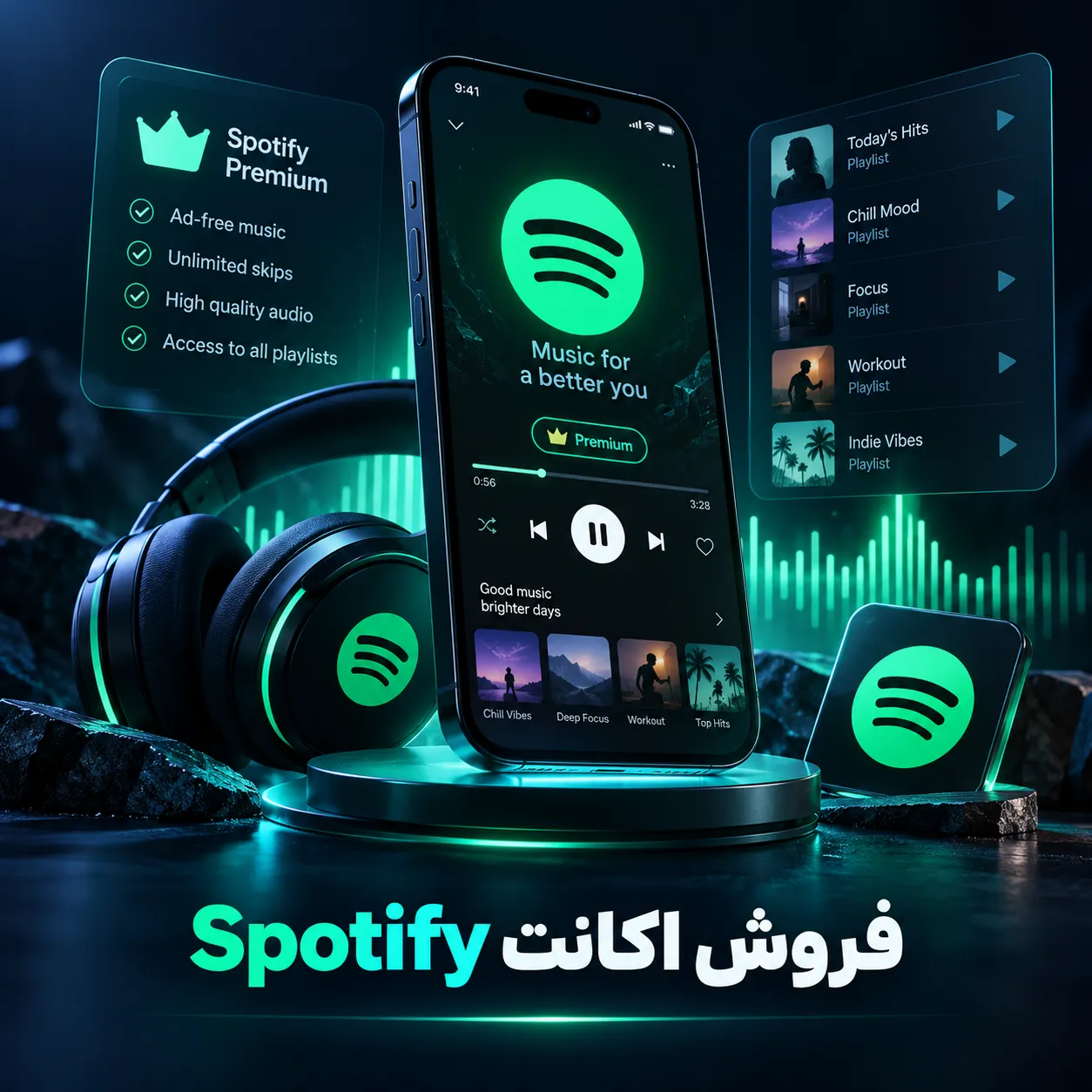 فروش اکانت Spotify Premium